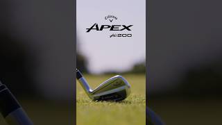 Meet the NEW Callaway Apex Ai200 Irons [upl. by Lajet]