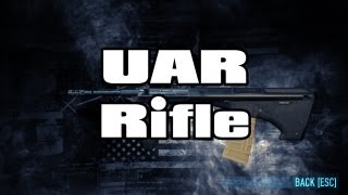 Payday 2 Weapon Demonstration UAR Rifle [upl. by Evangelist481]