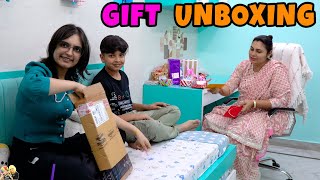 BIRTHDAY GIFTS UNBOXING  Pihu ke birthday gifts  Aayu and Pihu Show [upl. by Schluter]