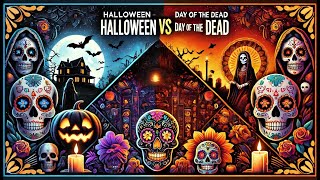 Halloween vs Day of the Dead  Traditions amp Differences [upl. by Matthia53]