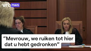 Vrouw verschijnt dronken voor rechter voor rijden onder invloed [upl. by Anaxor]