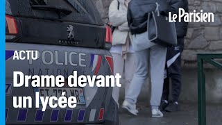 ValdeMarne  un adolescent tué devant son lycée lors d’une rixe [upl. by Ahsino761]