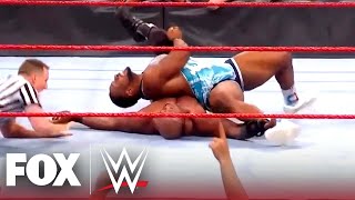 Big E Cashes In Money In The Bank on Bobby Lashley for the WWE Title  MONDAY NIGHT RAW [upl. by Martelle]