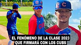 EL PROSPECTO SENSACIÓN de la CLASE 2023 que firmará con los CUBS [upl. by Bennett608]