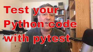 Test your Python code with pytest A new live course happening on September 13th [upl. by Kinsler]