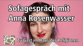 Sofagespräch mit Anna Rosenwasser [upl. by Oknuj]