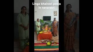 Linga bhairavi pooja in navrathri with friends 🧡 [upl. by Macdougall760]