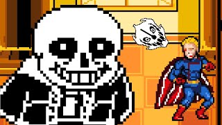 Sans Vs Homelander [upl. by Akiem644]