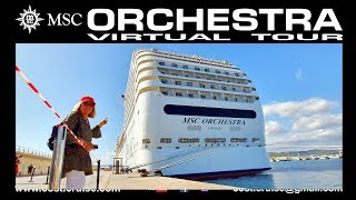 MSC ORCHESTRA VIRTUAL TOUR By Costi [upl. by Bekha487]