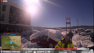 Digging Out Cars amp Trucks After Snowstorm  Live Stream Archive [upl. by Einahpehs139]