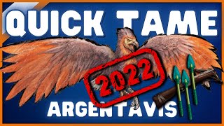 How To Tame An Argentavis In Under 10 Minutes 2022 Ark Beginner Guide Argy Glitch Updated [upl. by Sitra435]