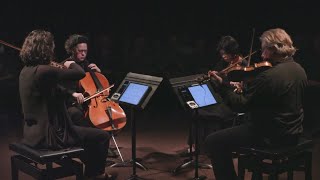 Long Gradus by Sarah Davachi performed by QuatuorBozzini live at Western Front [upl. by Bernadine927]