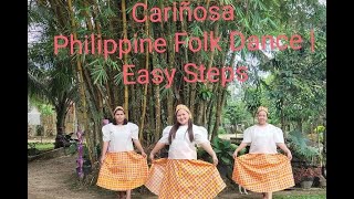 Cariñosa  Basic steps  Philippine Folk dance [upl. by Euqinoj]