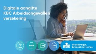 Sectie Documenten uploaden  Digitale aangifte KBC Arbeidsongevallenverzekering [upl. by Ennovehc980]