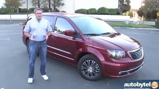 2014 Chrysler Town amp Country S Minivan Review [upl. by Bernadine]