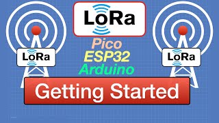 LoRa  LongRange Radio for IoT  Arduino ESP32 RPI Pico [upl. by Nyleuqcaj]