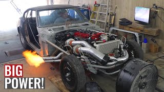 GM made a better engine than the LS And its an Inline 6  Twin Turbo Vortec 4200 Datsun Dyno [upl. by Anirec182]