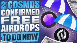 🔥 2 Cosmos Free Confirmed Airdrops 🪂 To Do In Only 10 Minutes 😱 [upl. by Araid]