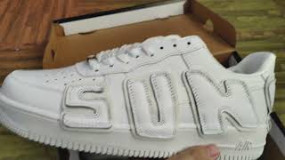 CPFM air force 1 white unboxing review pickup backtoschool2024 [upl. by Zeena]