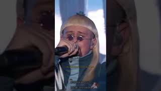 Oliver Tree cowboys dont cry legendadostatus Jimmy Kimmel shorts olivertree jimmykimmel [upl. by Ailemaj134]