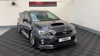 2014 SUBARU STI TYPE UK 25T AWD DARK GREY METTALIC UNMODIFIED LOW MILES CAMBELT DONE FORZA [upl. by Malynda]