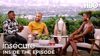 Insecure Wine Down w Issa Rae Prentice Penny amp Kendrick Sampson  Inside The Episode S5 E9  HBO [upl. by Yatzeck129]