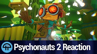 Xbox Series X Psychonauts 2 Trailer  Live ReactionCommentary [upl. by Adnohsak]