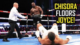 DEREK CHISORA DROPS amp OUTBOXES JOE JOYCE 🫣🔥🥊 POST FIGHT REVIEW NO FOOTAGE [upl. by Nakah976]