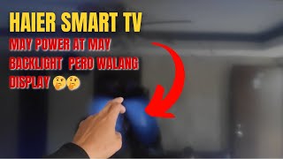 How to Repair LED TV  HAIER SMART LED TV 50inch [upl. by Dekeles]