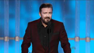 Golden Globes 2012  Ricky Gervais Opening Monologue [upl. by Divd942]