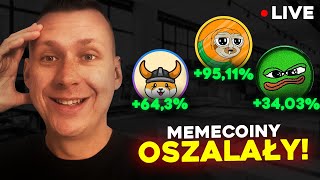 MEMECOINS na Solana i Base oszalały Gdzie szukać wzrostów LIVE [upl. by Lyssa883]