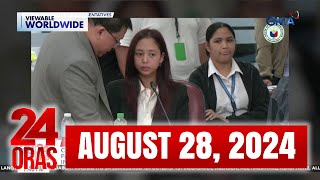 24 Oras Express August 28 2024 HD [upl. by Hurst538]