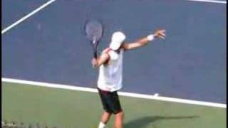 Lleyton Hewitt  Forehand Slow Motion [upl. by Lenox]