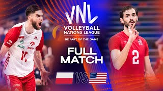 POL 🇵🇱 vs 🇺🇸 USA  Gold Medal Match  Mens VNL 2023  Full Match [upl. by Pros]