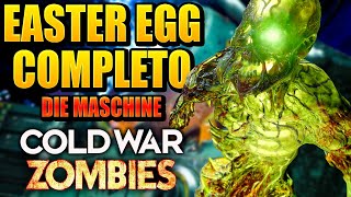 Como fazer TODO o EASTER EGG de DIE MASCHINE  Tutorial BO Cold War Zombies [upl. by Campagna]