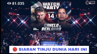 🔴 Siaran Tinju Dunia Hari Ini Canelo Alvarez vs Edgar Berlanga  Live Canelo vs Edgar Berlanga [upl. by Acirretahs]