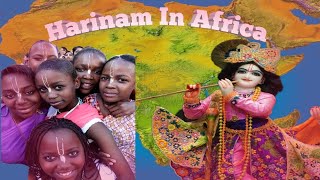 Hare Krishna Sankirtan in Africa Uganda🕉️🙏🚩Hare Krishna 🙏 [upl. by Kalfas]