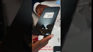 Déballage rapide  iTel Mobile A70 4G à Abidjan [upl. by Oab]