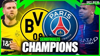 ASÍ FUE LA VICTORIA del BORUSSIA DORTMUND SOBRE PSG en la SEMIFINAL de CHAMPIONS LEAGUE [upl. by Theobald]