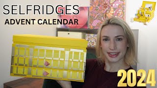 SELFRIDGES 2024 ADVENT CALENDAR UNBOXING [upl. by Tristram]