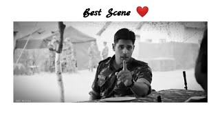 Best Scene ❤️ Shershaah movie best scene 💯 Indian Army  Sidharth Malhotra  WhatsApp status [upl. by Carr800]