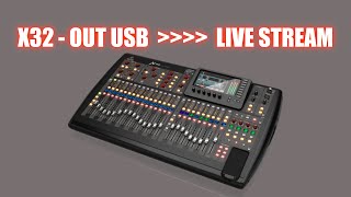 How To Setup X32 USB Output For Live Stream  Basic Mirror of Main Output [upl. by Yengac]