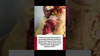 Model pengantin pothoshoot di bantu org lain trending menikah shortvideo [upl. by Pomfret]