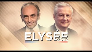 Replay  Élysée 2022  Débat Éric Zemmour vs Bruno Le Maire Complet [upl. by Harts]