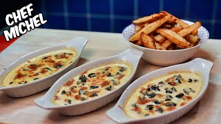 Une recette de FRITES BELGES servies avec des escargots   Au menu ESCARGOTS AU MAROILLES [upl. by Deana]