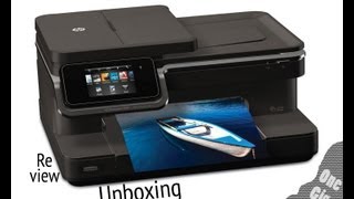 HP Photosmart 7510SpeedUnboxing  Review DeutschGerman [upl. by Renner470]