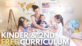 Our NEW Homeschool Curriculum Choices 202324  Kinder  2nd Grade [upl. by Anrahc606]