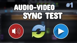 AudioVideo Sync amp Latency Test 60 FPS amp MP4 [upl. by Blum]