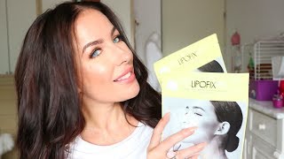 Neck Lifting Hydrating Firming Intense Treatment Bio  Cellulose Mask LipoFix [upl. by Maryn917]