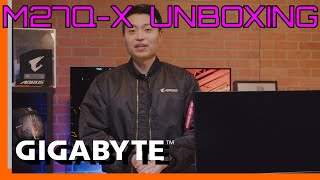 GIGABYTE M27QX Gaming Monitor  Official Unboxing [upl. by Tyne]